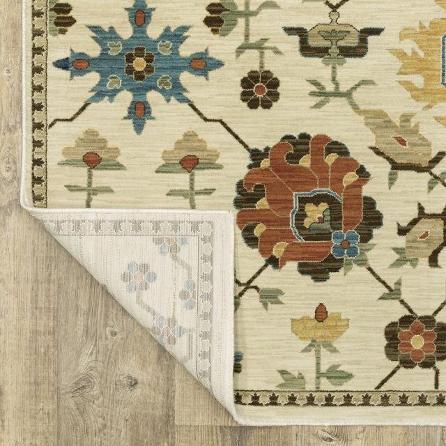 Oriental Weavers Sphinx Francesca Fr02M Ivory/ Multi Rug.