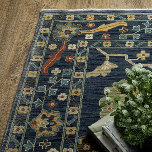 Oriental Weavers Sphinx Francesca Fr03F Blue/ Multi Rug.