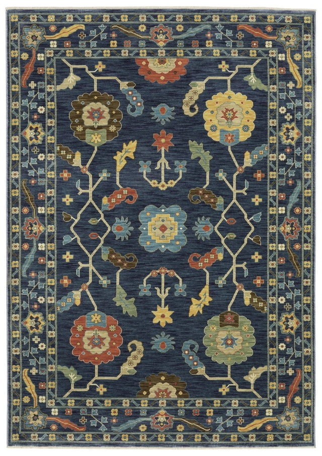 Oriental Weavers Sphinx Francesca Fr03F Blue/ Multi Rug.