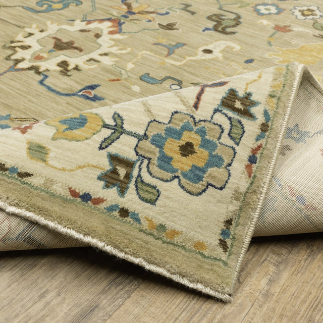 Oriental Weavers Sphinx Francesca Fr04E Beige/ Multi Rug.