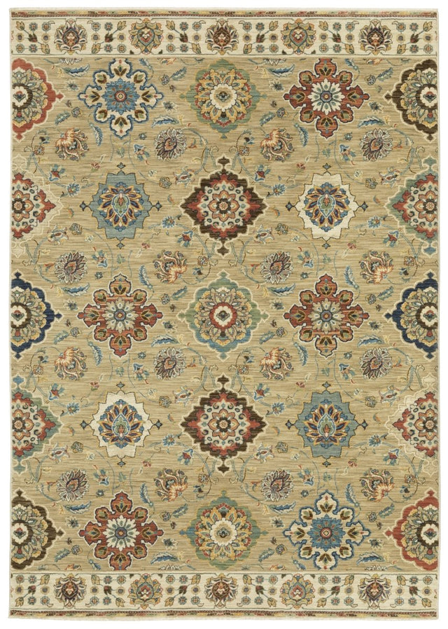 Oriental Weavers Sphinx Francesca Fr05D Beige/ Multi Rug.