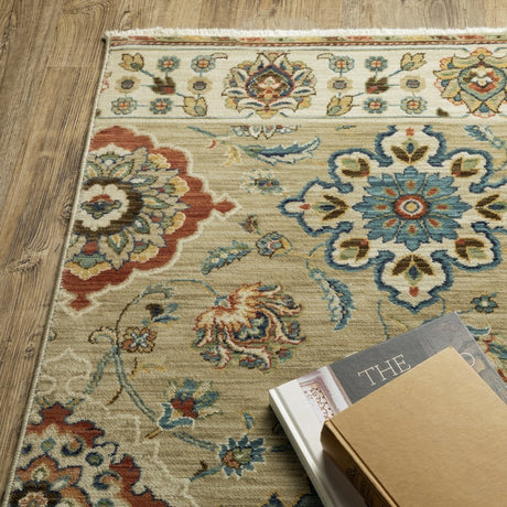 Oriental Weavers Sphinx Francesca Fr05D Beige/ Multi Rug.