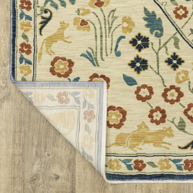 Oriental Weavers Sphinx Francesca Fr06B Ivory/ Multi Rug.