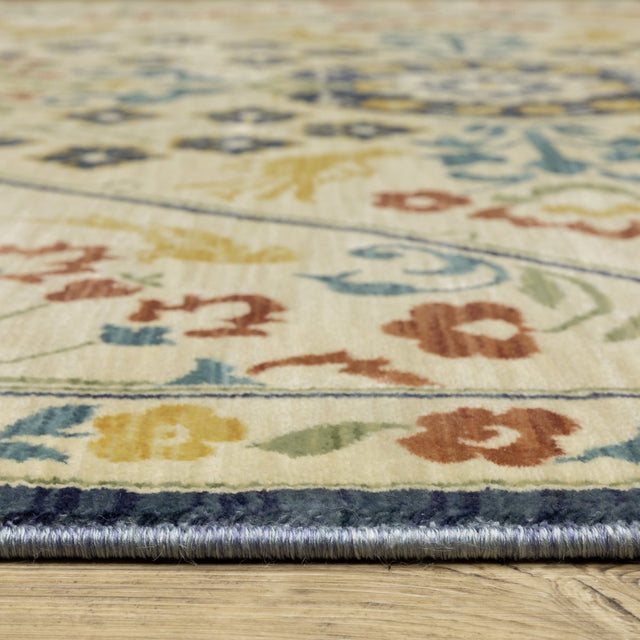 Oriental Weavers Sphinx Francesca Fr06B Ivory/ Multi Rug.