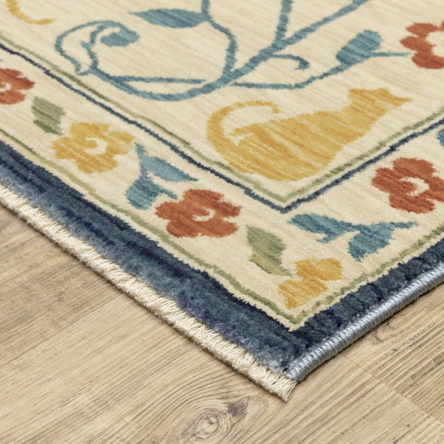 Oriental Weavers Sphinx Francesca Fr06B Ivory/ Multi Rug.