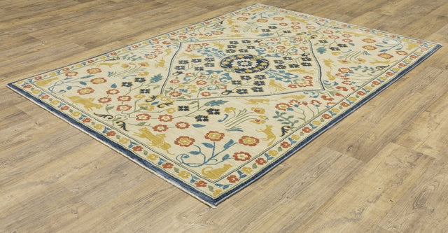 Oriental Weavers Sphinx Francesca Fr06B Ivory/ Multi Rug.