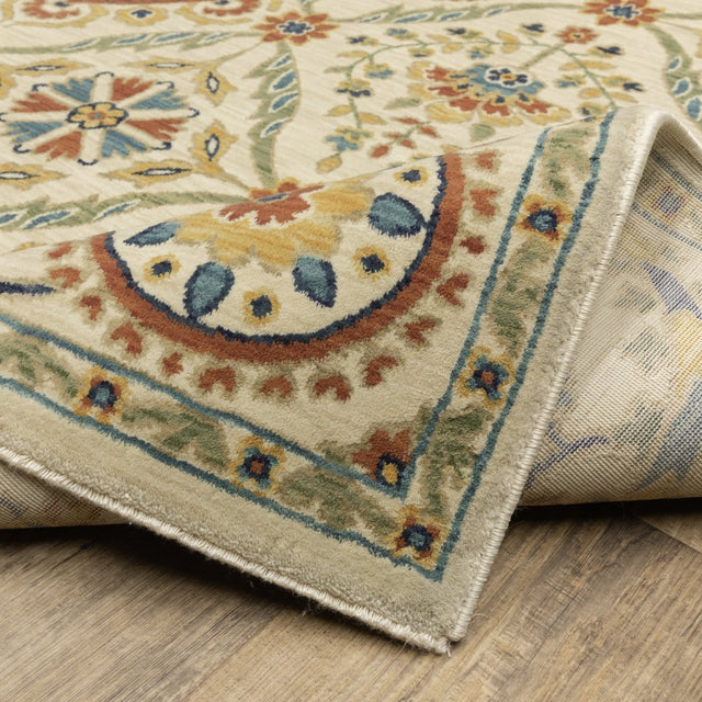 Oriental Weavers Sphinx Francesca Fr07A Ivory/ Multi Rug.