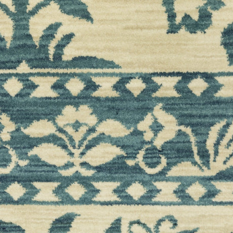 Oriental Weavers Sphinx Francesca Fr08H Blue/ Ivory Rug.