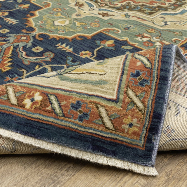 Oriental Weavers Sphinx Francesca Fr09F Blue/ Multi Rug.