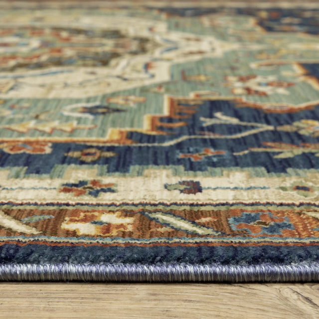 Oriental Weavers Sphinx Francesca Fr09F Blue/ Multi Rug.