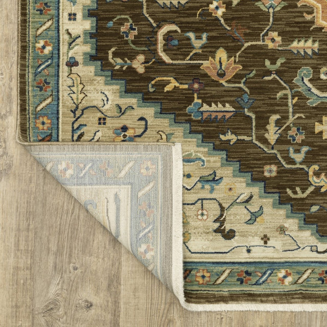 Oriental Weavers Sphinx Francesca Fr09M Brown/ Multi Rug.