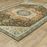 Oriental Weavers Sphinx Francesca Fr09M Brown/ Multi Rug.