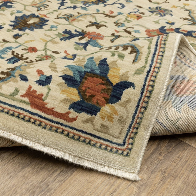 Oriental Weavers Sphinx Francesca Fr10A Ivory/ Multi Rug.