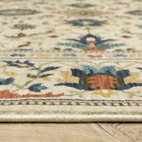 Oriental Weavers Sphinx Francesca Fr10A Ivory/ Multi Rug.