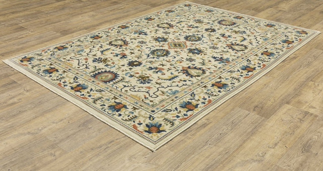 Oriental Weavers Sphinx Francesca Fr10A Ivory/ Multi Rug.