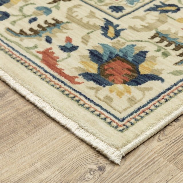 Oriental Weavers Sphinx Francesca Fr10A Ivory/ Multi Rug.