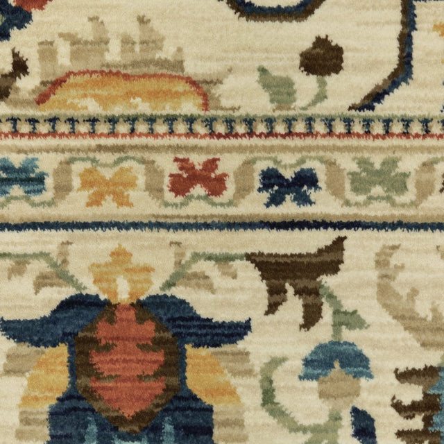 Oriental Weavers Sphinx Francesca Fr10A Ivory/ Multi Rug.