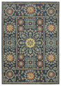 Oriental Weavers Sphinx Francesca Fr11B Blue/ Rust Rug.