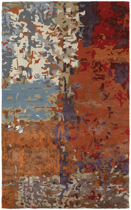 Oriental Weavers Sphinx Galaxy 21904 Multi / Orange Rugs.