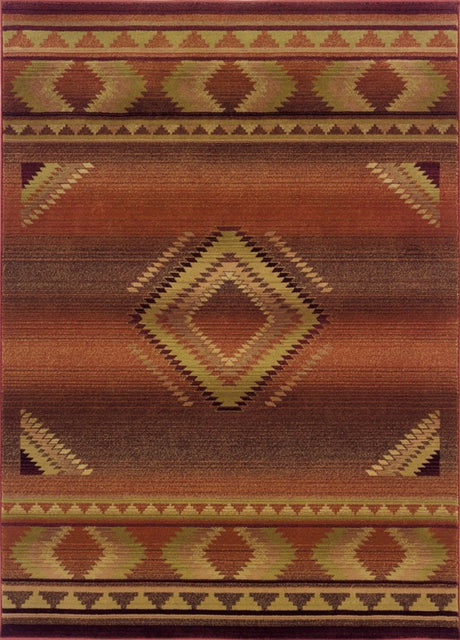 Oriental Weavers Sphinx Generations 1506c Red / Beige Rugs.