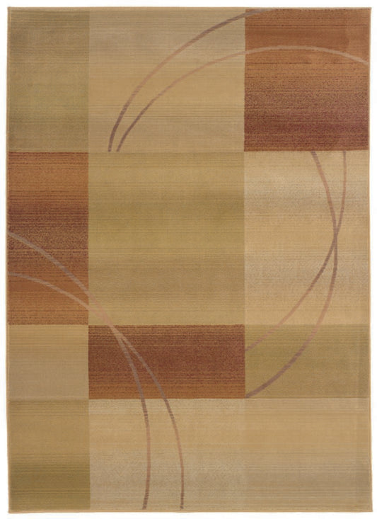 Oriental Weavers Sphinx Generations 1608d Beige / Rust Rugs - Oriental Weavers Sphinx - 748679173358