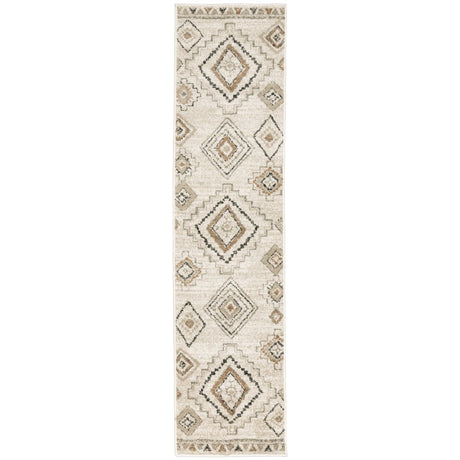 Oriental Weavers Sphinx Georgia 660B0 Ivory/ Orange Rugs.