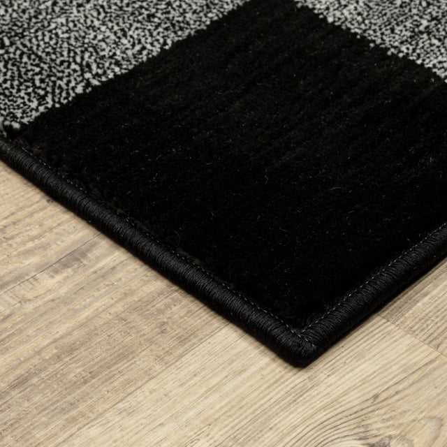 Oriental Weavers Sphinx Georgia 678D0 Black/ Ivory Rugs.