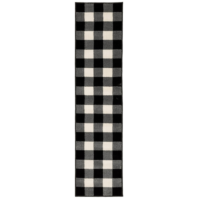Oriental Weavers Sphinx Georgia 678D0 Black/ Ivory Rugs.