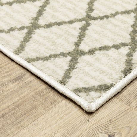 Oriental Weavers Sphinx Georgia 717B0 Ivory/ Grey Rugs.