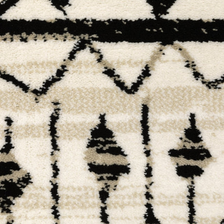 Oriental Weavers Sphinx Georgia 8826E Ivory/ Black Rugs.