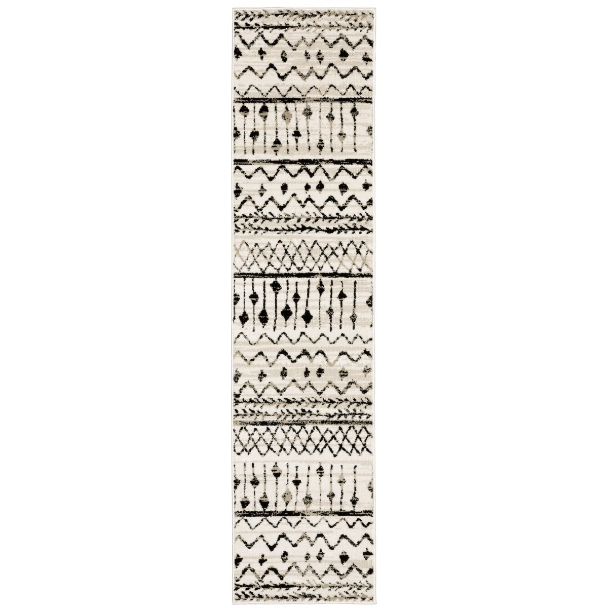 Oriental Weavers Sphinx Georgia 8826E Ivory/ Black Rugs.
