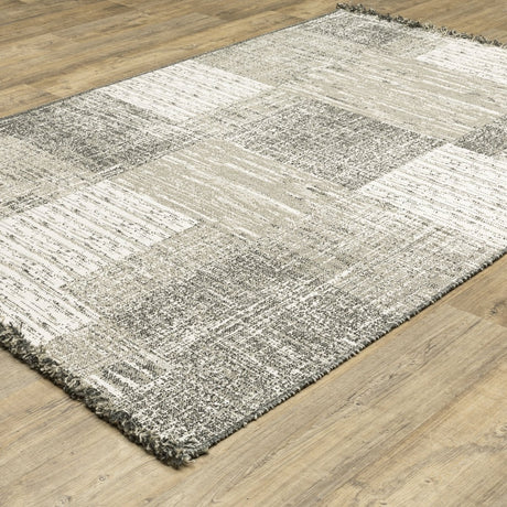 Oriental Weavers Sphinx Gillian 081V4 Beige/ Black Rug.