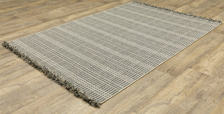 Oriental Weavers Sphinx Gillian 163J4 Beige/ Black Rug.