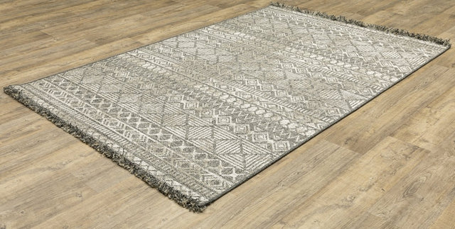 Oriental Weavers Sphinx Gillian 4925A Beige/ Black Rug.