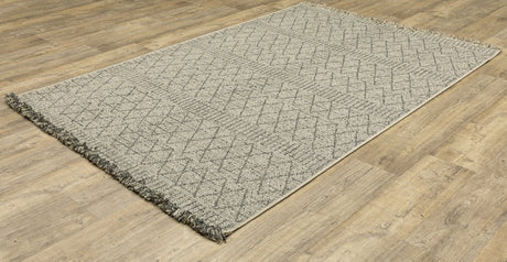 Oriental Weavers Sphinx Gillian 5560J Beige/ Black Rug.