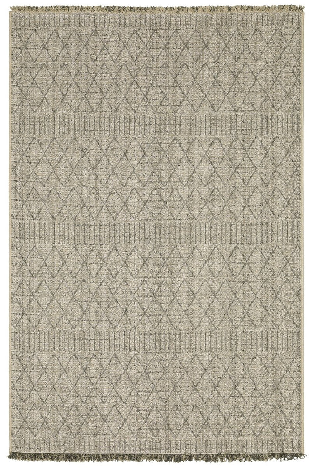 Oriental Weavers Sphinx Gillian 5560J Beige/ Black Rug.