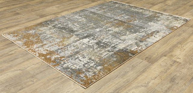 Oriental Weavers Sphinx Hayden Hay06 Grey/ Rust Rug.