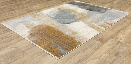 Oriental Weavers Sphinx Hayden Hay09 Beige/ Rust Rug.