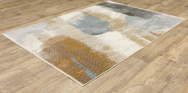 Oriental Weavers Sphinx Hayden Hay09 Beige/ Rust Rug.