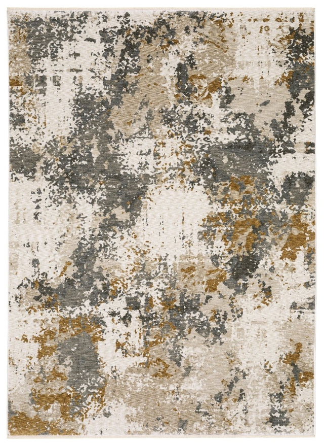 Oriental Weavers Sphinx Hayden Hay10 Beige/ Rust Rug.