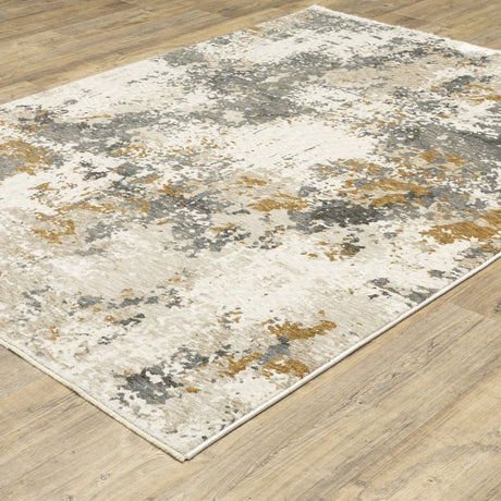 Oriental Weavers Sphinx Hayden Hay10 Beige/ Rust Rug.