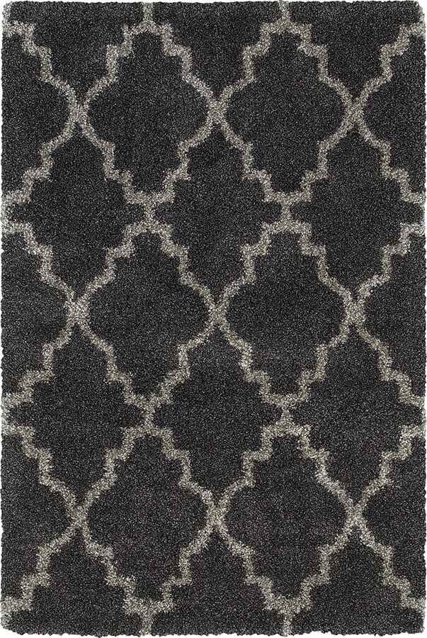 Oriental Weavers Sphinx Henderson 092K1 Charcoal / Grey Rugs.