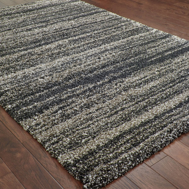 Oriental Weavers Sphinx Henderson 5993E Grey/ Charcoal Rugs.