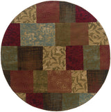 Oriental Weavers Sphinx Hudson 030c1 Green / Red Rugs.