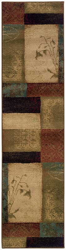 Oriental Weavers Sphinx Hudson 040a1 Beige / Green Rugs - Oriental Weavers Sphinx - 040a1 - 1