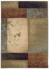 Oriental Weavers Sphinx Hudson 040a1 Beige / Green Rugs.