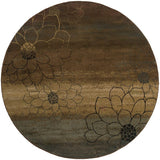 Oriental Weavers Sphinx Hudson 074a1 Brown / Beige Rugs.