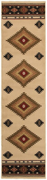 Oriental Weavers Sphinx Hudson 087i1 Beige / Green Rugs.
