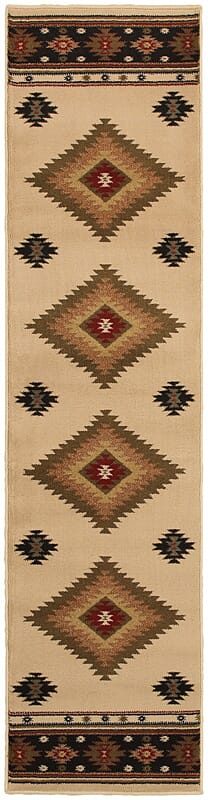 Oriental Weavers Sphinx Hudson 087i1 Beige / Green Rugs - Oriental Weavers Sphinx - 087i1 - 1