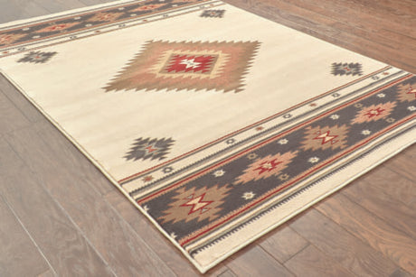 Oriental Weavers Sphinx Hudson 087i1 Beige / Green Rugs - Oriental Weavers Sphinx - 748679276288